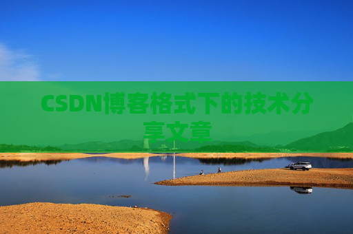 CSDN博客格式下的技术分享文章